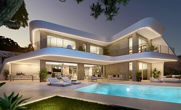 Villa extraordinaire avec vue sur la mer et la nature à moraira in Maisons de Mer