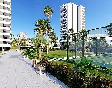 Appartements de luxe de 2 chambres à côté de la plage à calpe in Maisons de Mer