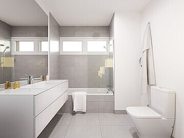 Appartements de luxe de 2 chambres à côté de la plage à calpe in Maisons de Mer