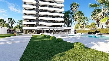 Appartements de luxe de 2 chambres à côté de la plage à calpe in Maisons de Mer