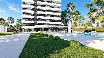 Appartements de luxe de 2 chambres à côté de la plage à Calpe in Maisons de Mer