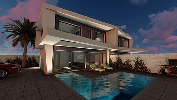 Villa luminosa al lado de servicios, aeropuerto y playa en gran alacant in Maisons de Mer