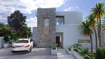Villa de nouvelle construction à benissa côte in Maisons de Mer