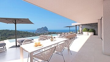 Detached villa in calpe in Maisons de Mer
