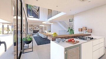 Detached villa in calpe - new build in Maisons de Mer